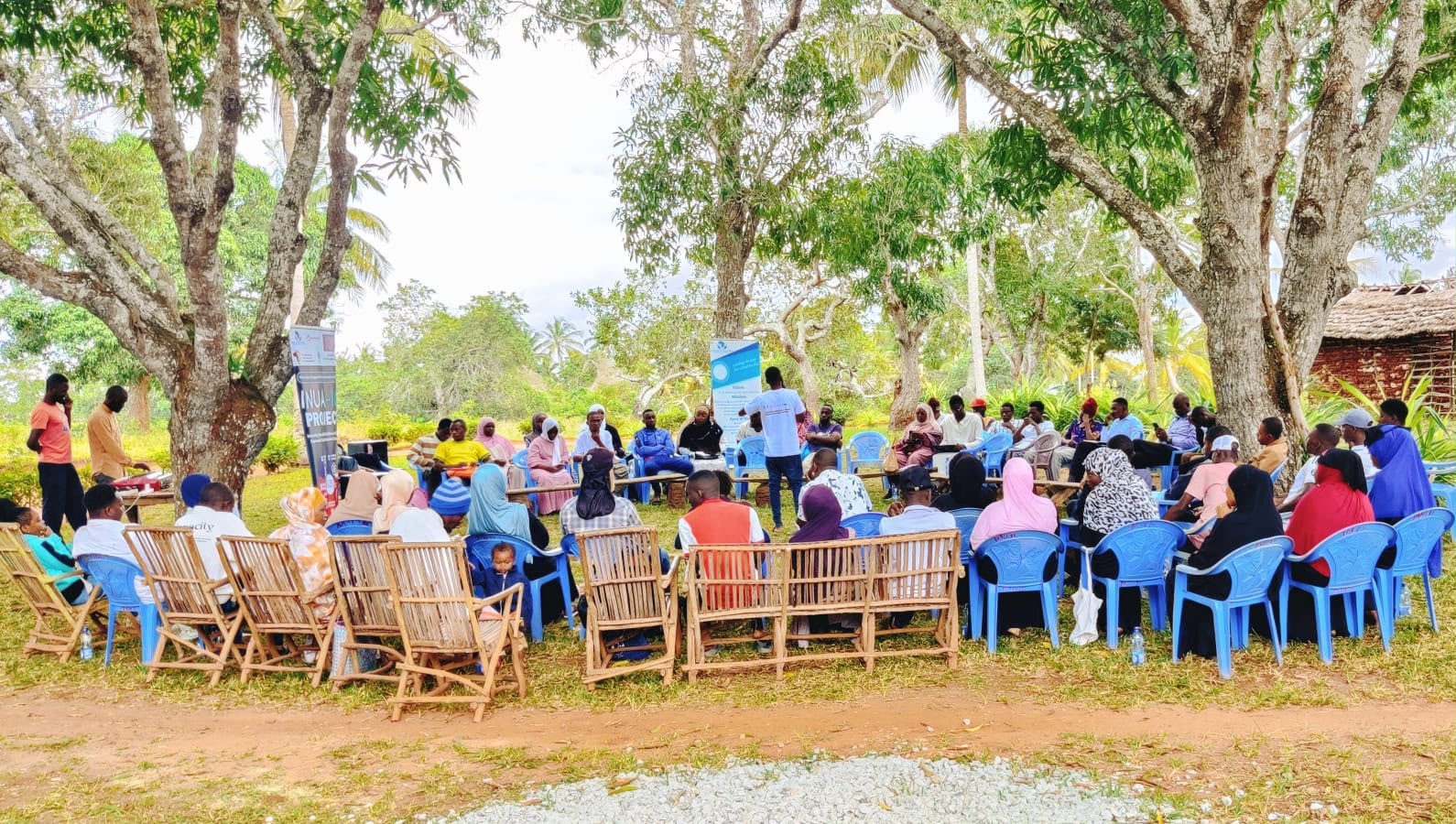 Community member advocating for civic participation